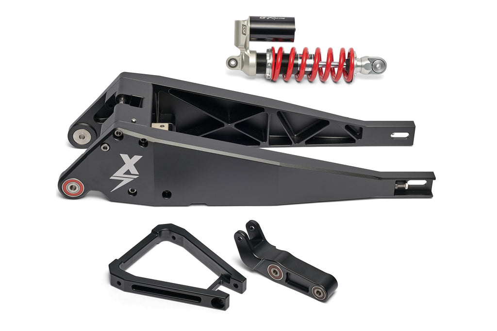 EBMX Custom Rear Shock, Linkage And Swing Arm Bundle (Surron // Segway)