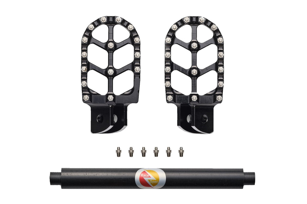 Black Foot Peg & Brace Bundle (Surron // Talaria // Segway)