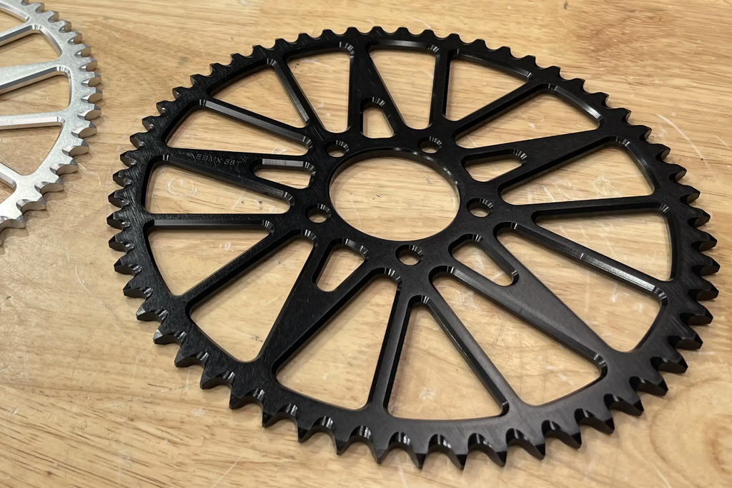 EBMX Alloy Premium Sprocket And O-Ring Chain 58T Black