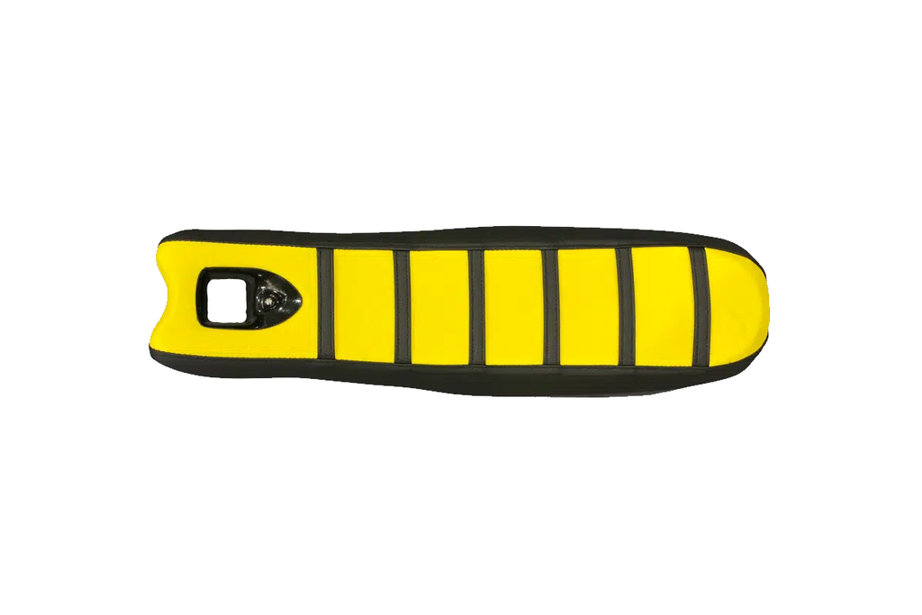 Black/Yellow Race Spec Replacement Seat MX Style (Surron // Segway)