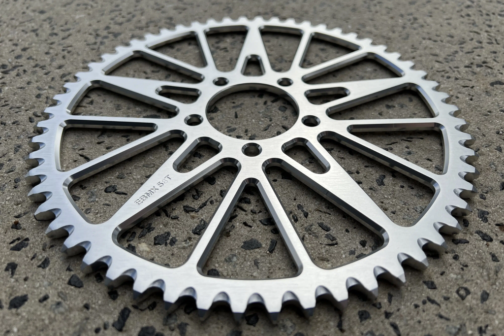 EBMX Alloy Premium Sprocket And O-Ring Chain 58T Silver